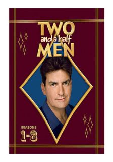 Two and a Half Men Seasons 1 8 DVD, 2011, 28 Disc Set