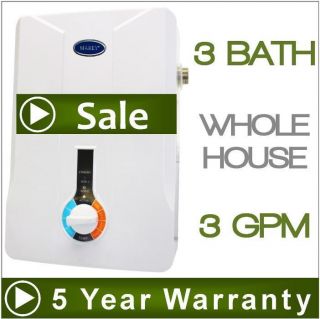 Tankless Hot Water Heater   Electric Instant On Demand   3 GPM Marey 