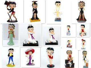 Official Betty Boop Miniature Figure / Figurien   Full Collection To 