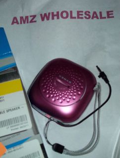 Dynex Portable Speaker PINK for iPod, , CD player HIGH QUALITY 