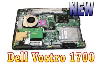 NEW Dell Vostro 1700 Laptop Motherboard with Base and Palmrest   HX767 
