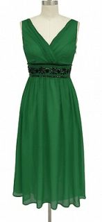 emerald green dress in Womens Clothing