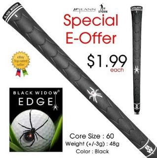   Edge Golf Grips (BLACK) Featuring Advanced Web Traction Technology
