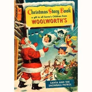 1953 FW Woolworth Christmas Toy Catalog & Comic   Color