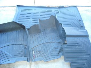  listed WeatherTech Floor Mats 2012 Ford Edge front, rear and cargo