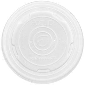 Eco Products #ECOLID SPL   Compost.Lids for 12 32 oz Hot Food Cups 