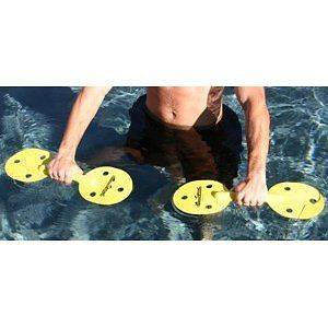 Sprint Exercise Paddles Aquatic Therapy Water Fitness Rehab Dumbbell S 