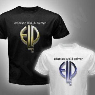 EMERSON LAKE And PALMER Custom Black T Shirt S 3XL ELP