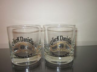 Jack Daniels Daniels Old No. 7 Whiskey Lowball Bar Tumbler Glass