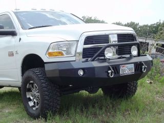 New Road Armor Style Winch Front Bumper 2010 2011 2012 Dodge Ram 2500 