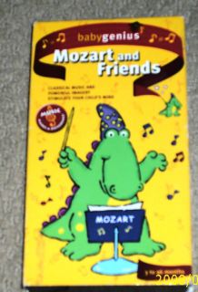 Baby Genius   Mozart and Friends (VHS, 2000)