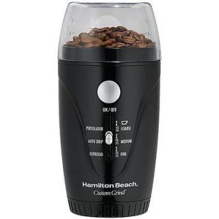Hamilton Beach 80344 Custom Grind 15 Cup Coffee Grinder Whole Bean 