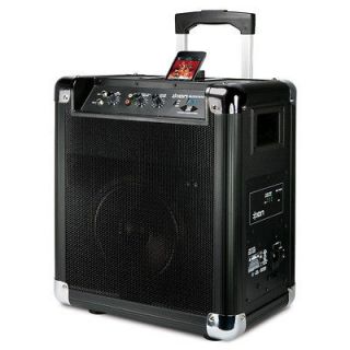 Ion Block Rocker AM FM Portable Speaker System with Radio for iPod 
