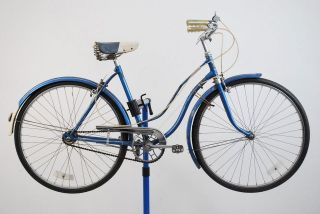 Vintage Hawthorne Hercules 3 Speed Ladies Cruiser Bicycle Bike Sturmey 