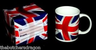   Great Britain Union Jack Flag Ceramic Tea Coffee Mug London Games Cup