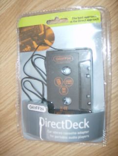 Griffin DirectDeck Car Stereo Cassette Adapter iPod/MP3