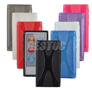 Strong Soft TPU Silicone Rubber Case Cover Skin For Apple iPod nano 7 