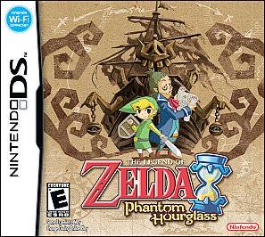 THE LEGEND OF ZELDA PHANTOM HOURGLASS DS GAME VERY NICE WITH MANUAL