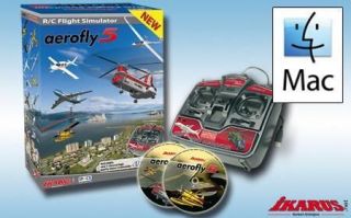 Ikarus Aerofly 5.7 Simulator Apple MAC Game Commander 5 RC Airplane 