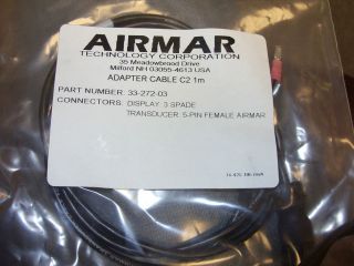 Airmar Transducer Adapter Cable C2 Mix and Match 3 Spade/FISO 