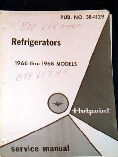 vintage hotpoint refrigerator in Collectibles