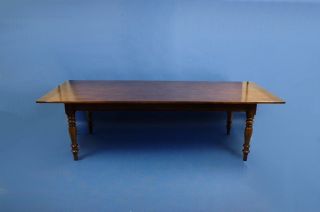 Antique Style Furniture Solid Cherry Farm Dining Table