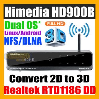   3D + Android Full HD 1080p Blu Ray ISO Media Player Realtek 1186