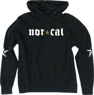 Nor Cal Medieval Pullover Hooded Sweatshirt Black