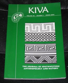 The Kiva, Vol 70, No. 3   Zuni, Chaco & Mesa Verde, Point of Pines 