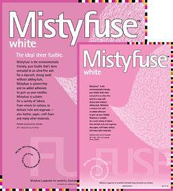Misty Fuse Fusible Interfacing 20 x 90 (2.5 yd) WHITE