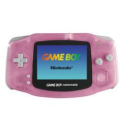Nintendo Game Boy Advance Pink Handheld System Plus 4 Games