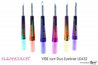 Kleancolor VIBE rant Duo Eyeliner LE432 Pick Your 1 Color You Like 