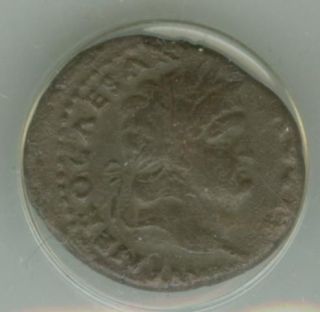 Emperor Nero  Roman Silver Denarius . Ancient Coin