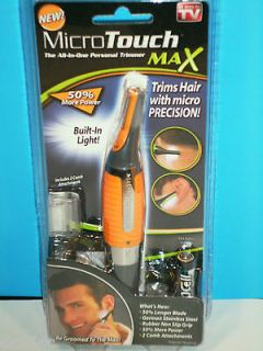   TOUCH MAX PERSONAL HAIR TRIMMER ORANGE ALL IN ONE 50% MORE POWER
