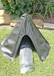 Play Tent Teepee Fort TePee Inside or Outside Made in USA Black NEW