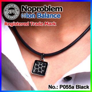 NOPROBLEM negative ion balance power Necklace P055A