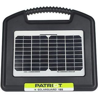 PATRIOT SOLAR GUARD 155 FENCER★ELECTRIC FENCE ENERGIZER CHARGER 