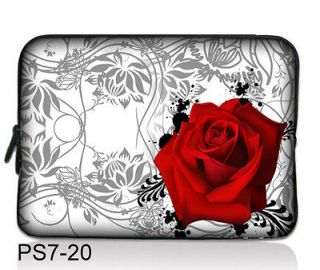 Rose Case Sleeve Bag Cover For 7 Dell Streak 7 Android Tablet Acer 
