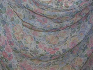 Laura Ashley Quartet Sheer Curtain Fabric Swag(s) 58 x 6 Yds (216)