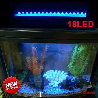Water Proof 18 LED Blue Aquarium Fish Turtle Frog Tank Pond LED Lights 