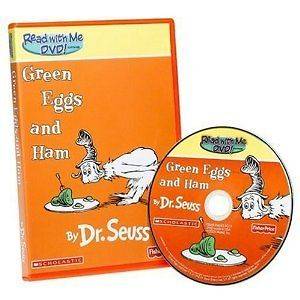 Scholastic Fisher Price Read with me DVD Green Eggs and Ham by Dr 