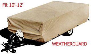 Pop Up Folding Camper Tent Trailer Storage Cover 10 12. Easy on/off 