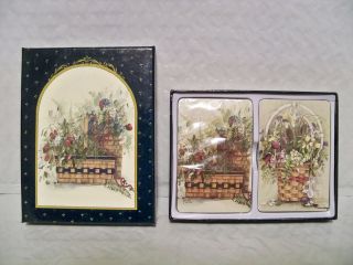 Pat Richter Gallery #16158 Bridge Double Deck Playing Cards Wine 