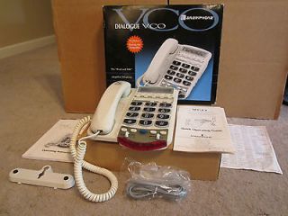 AMERIPHONE DIALOGUE VCO Read & Talk Amplified Hearing Aid Compatible 