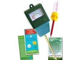   Lawn & Garden Soil Moisture Sensor  Compost Meter & Rain Gauge Kit