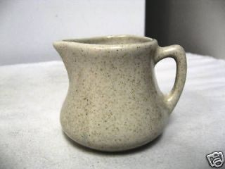 Older Individual COORS POTTERY Cream Pitcher #160 Speck