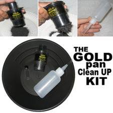 GOLD PAN CLEAN UP KIT Magnet Snuffer Vial LOW SHIPPING