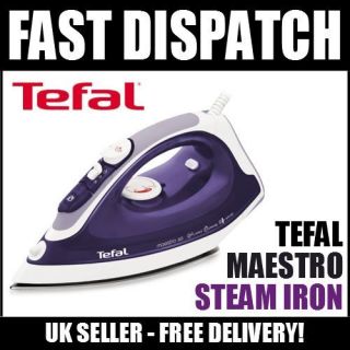 Tefal Maestro FV3760G0 Anti Scale Steam Iron 2200 Watt Purple