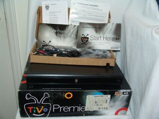 TiVo Premiere DVR TCD746320 HD Digital Video Recorder. Open Box, MINT 