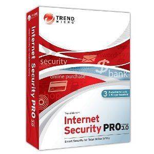New* Trend Micro Internet Security Pro 3.0 3 PCs FREE UPGRADE Version 